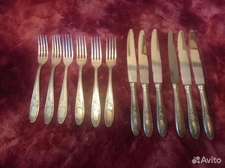 Старый немецкий мельхиор alpaca