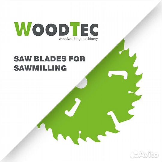 Лесопильная пила D350х50х4,0/2,5 Z(18+18) +4