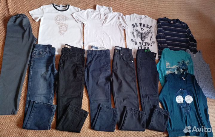 Вещи на мальчика 146-164, пакетом