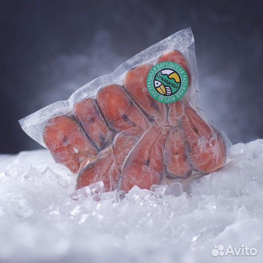 Стейки мороженые из форели Карелия