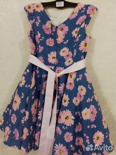 Платье на девочку 110 116,красивое., пышное