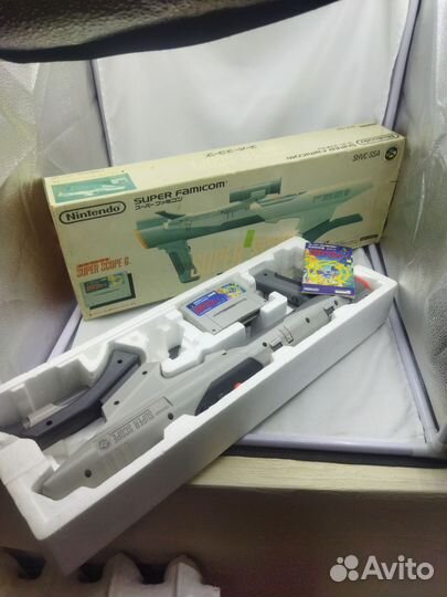 Nintendo super famicom super scope базука snes