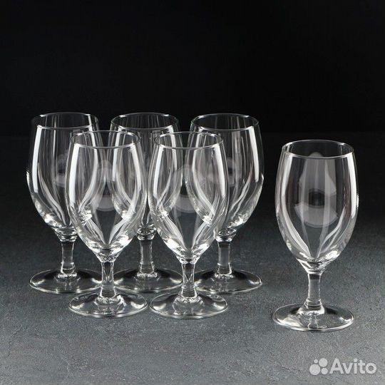 Набор стеклянных бокалов для пива Luminarc raindro