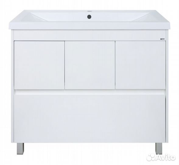 Тумба под раковину Misty э-али01090-0112я Белая