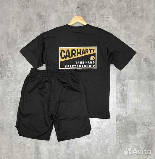 Костюм двойка мужской с шортами carhartt