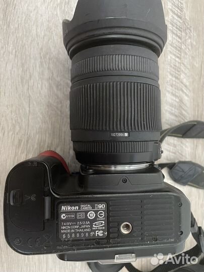 Зеркальный фотоаппарат nikon d90