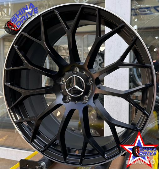 Диски Mercedes R18 5x112 Black Matt Lip одношир