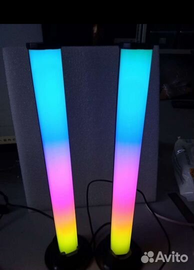 Умные светодиодные RGB-лампы с микрофоном