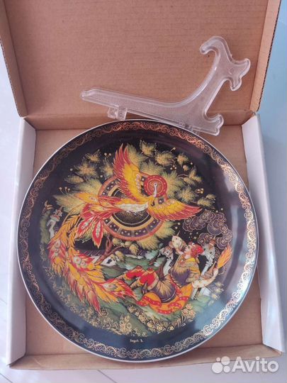 Тарелка коллекционный фарфор