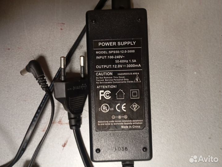 Блок питания 12v