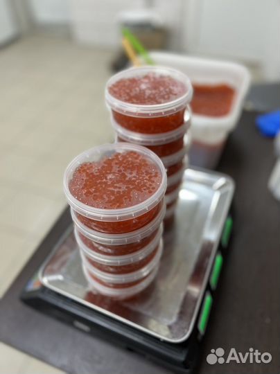 Икра красна лососевая