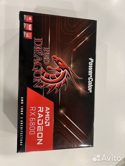 Видеокарта amd radeon rx6800