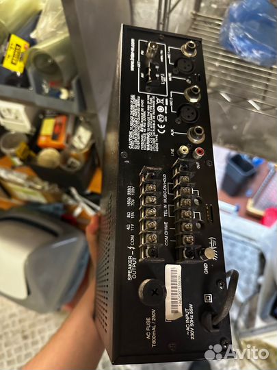 Трансляционный усилитель inter M PA-1000BR