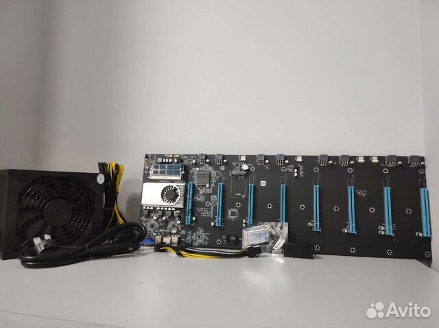 Комплект для Майнинга + бп купить в Москве | Электроника | Авито