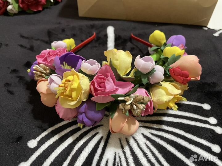 Ободки для волос на девочку