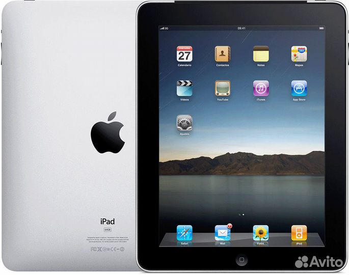 Apple iPad 1 (1-го поколения, 2010) 64Gb