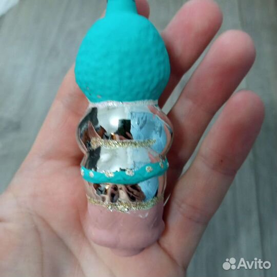 Елочные игрушки стекло