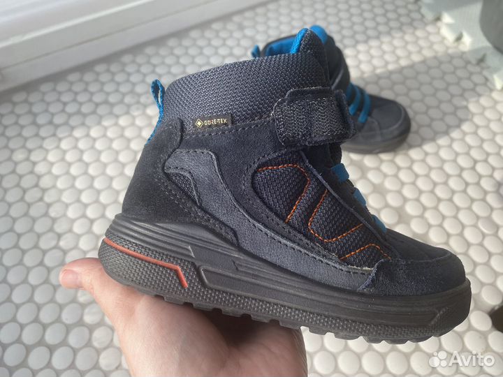 Ботинки Ecco 27 теплая зима, холодный демисезон