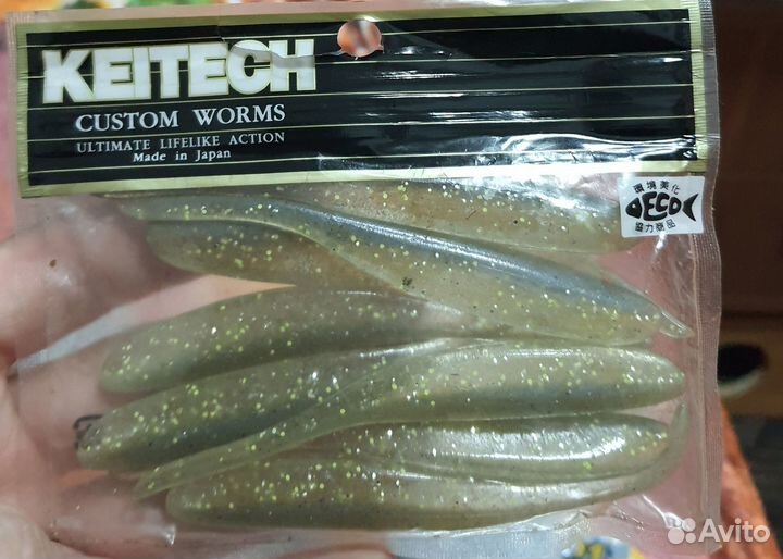 Силиконовые приманки keitech