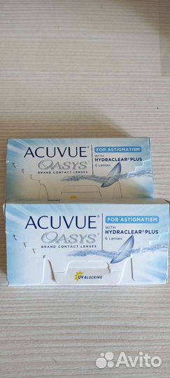 Линзы контактные acuvue oasys двухнедельные