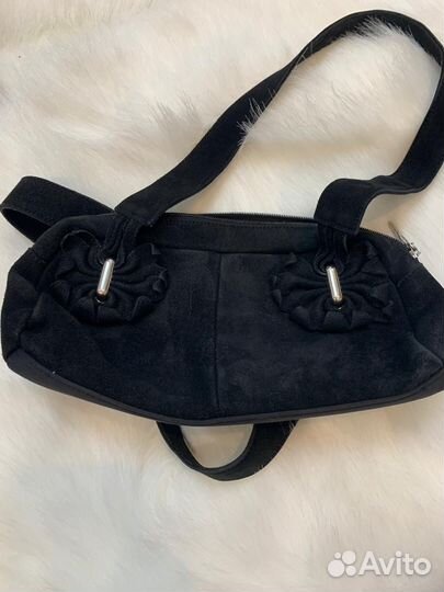 Сумна женская натуральная замша