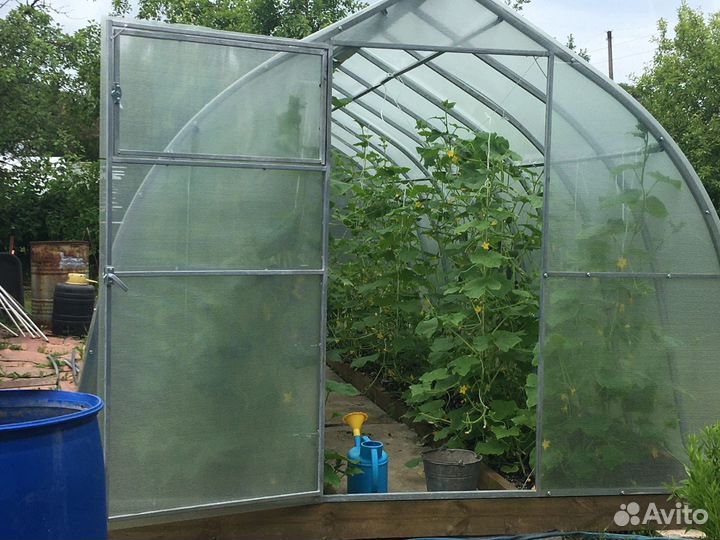 Каркас теплицы «Горка» 3 на 4м