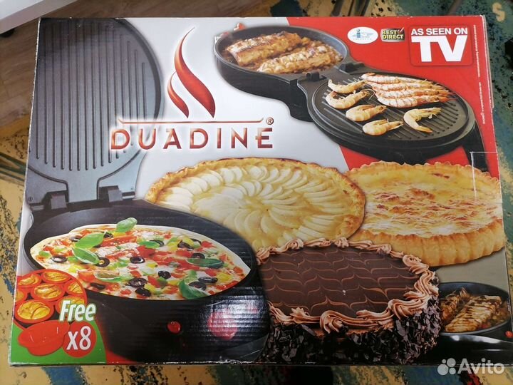 Электрогриль новый