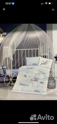 Постельное белье в детскую кроватку