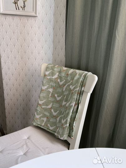 Большая муслиновая пеленка с гусями