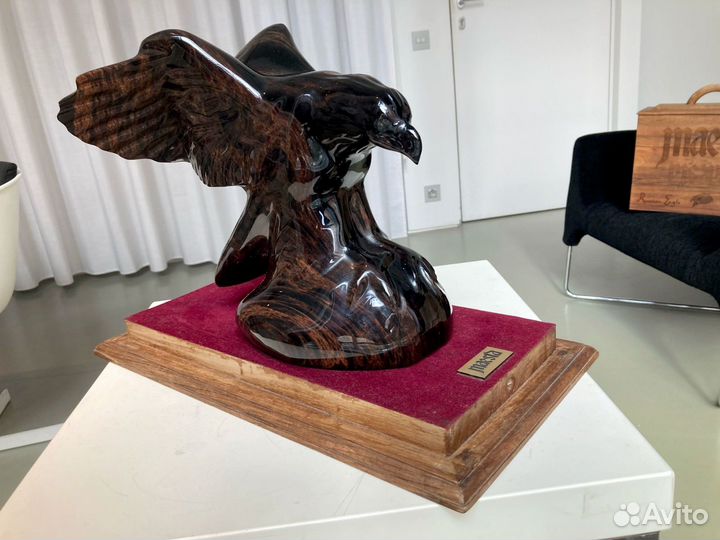 Скульптура из обсидиана « Русский Орел »