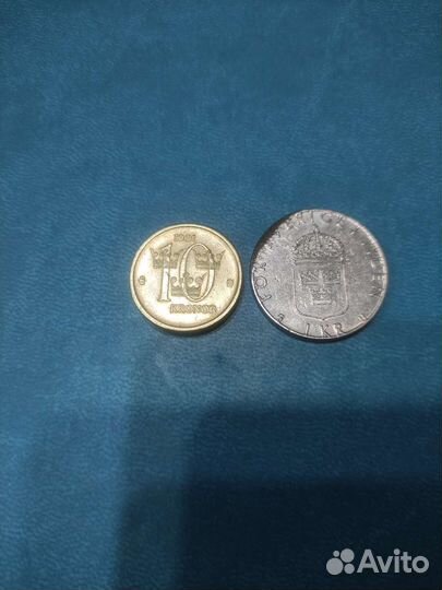 Монеты Швеции