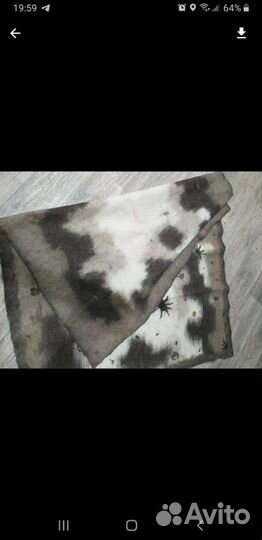 Плед шерстяной интерьерный