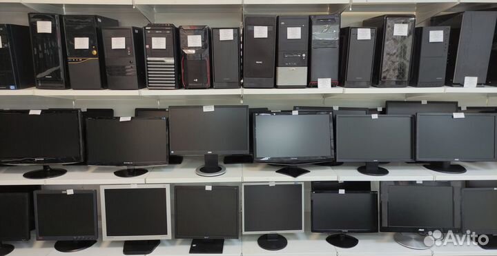ЖК мониторы Б/У, большой выбор