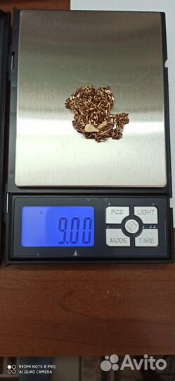 Золотая цепочка 9 гр