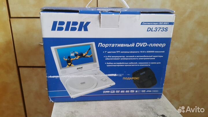 BBK DL373S Компактный двд плеер