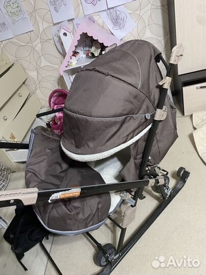 Санки коляска ника