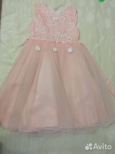Платье для девочки 122-128