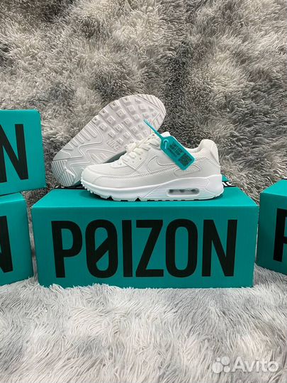 Nike Air Max 90 White Оригинал Poizon