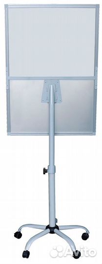 Доска-флипчарт на колесах, магнитная доска