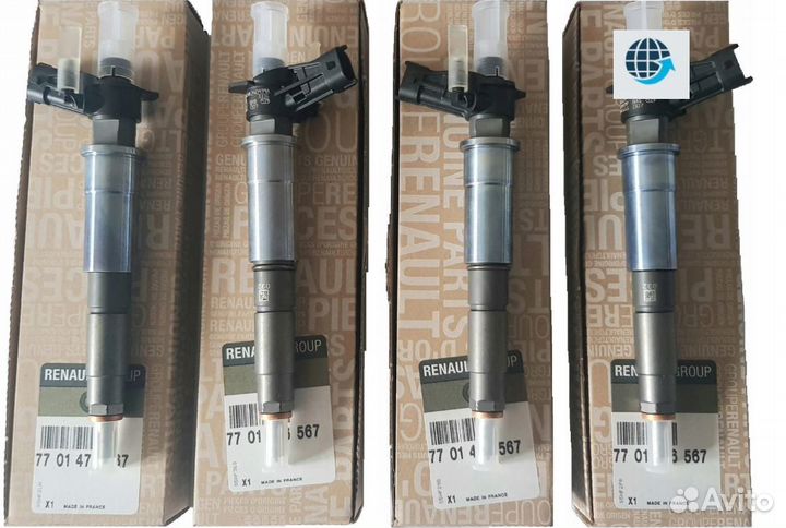 Форсунки 0445115007 на M9R Рено Опель 2.0