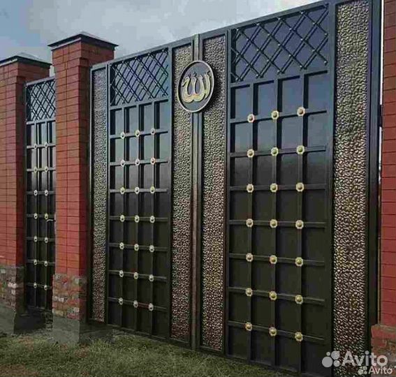 Кованные ворота арт 11.15