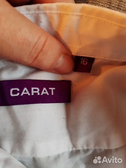 Продам белые рубашки на 12 и 16 лет