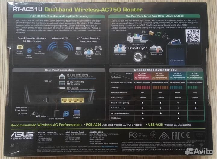Asus RT-AC51U очень достойный беспроводной