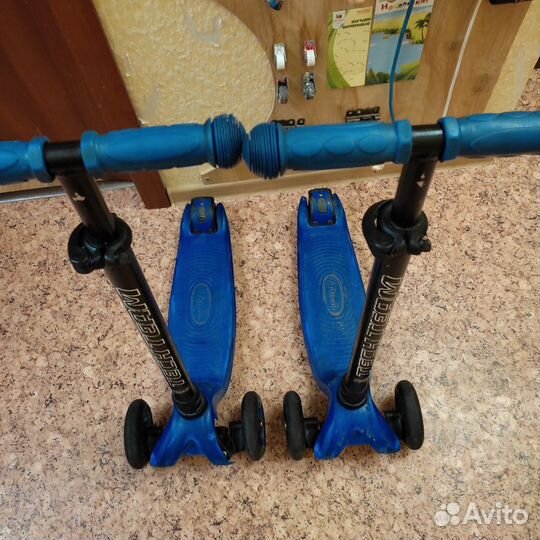 Самокат детский трехколесный бу