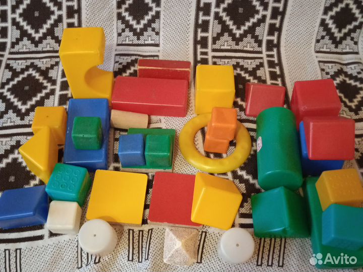 Детские кубики СССР