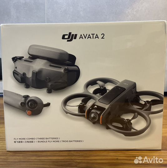 Dji avata 2 fly more combo 3 батареи