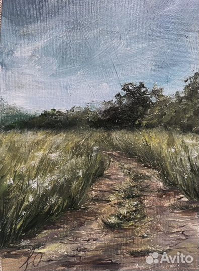 Картина маслом пейзаж