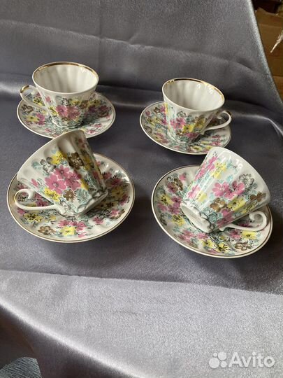 Чайные пары и чашки лфз редкие