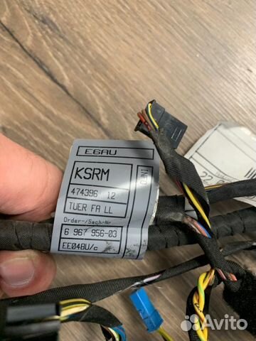 Проводка двери передняя левая Bmw 650I E63 N62N