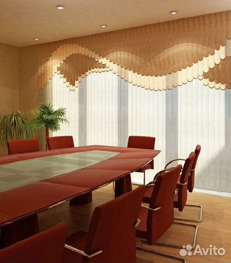 Жалюзи вертикальные и рулонные шторы